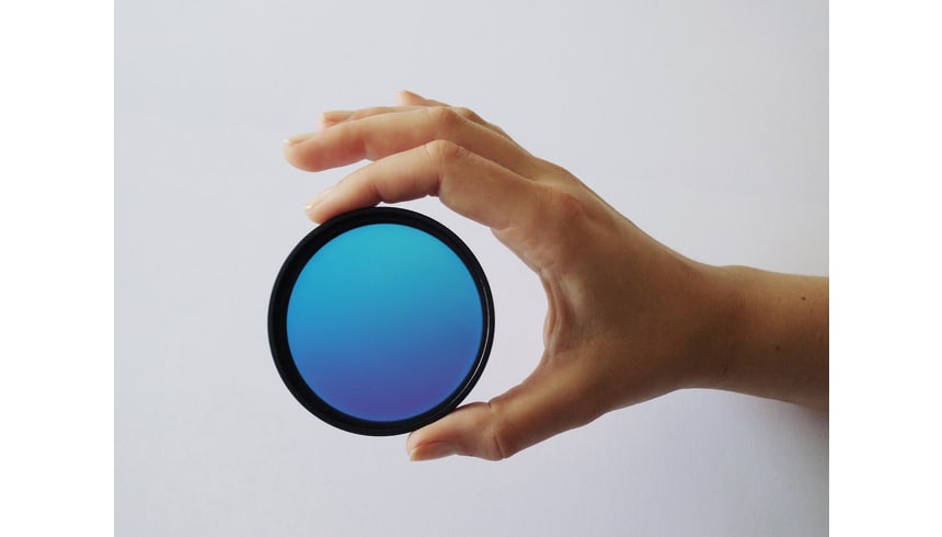 Lens protection glas