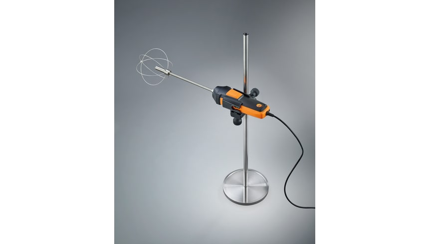 Measuring tripod for flow measurements
