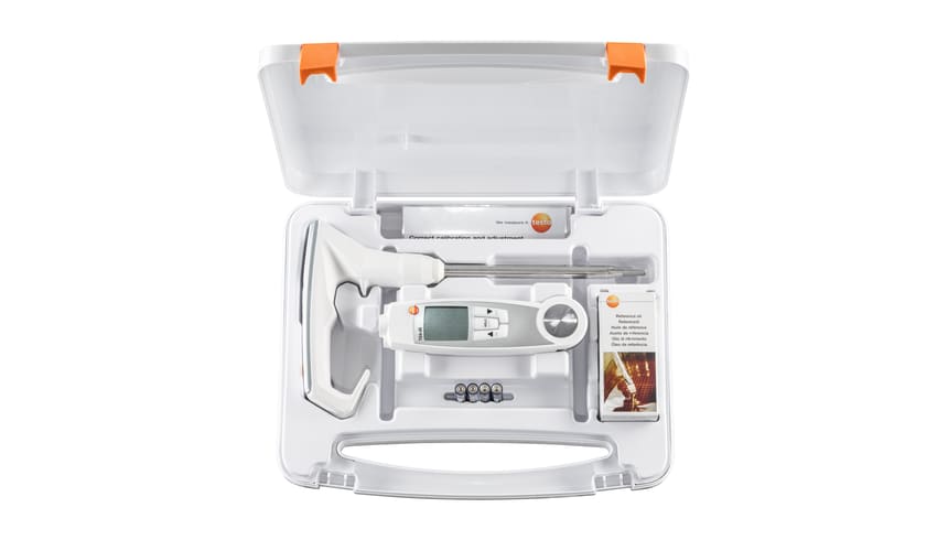 Cooking oil-temperature kit