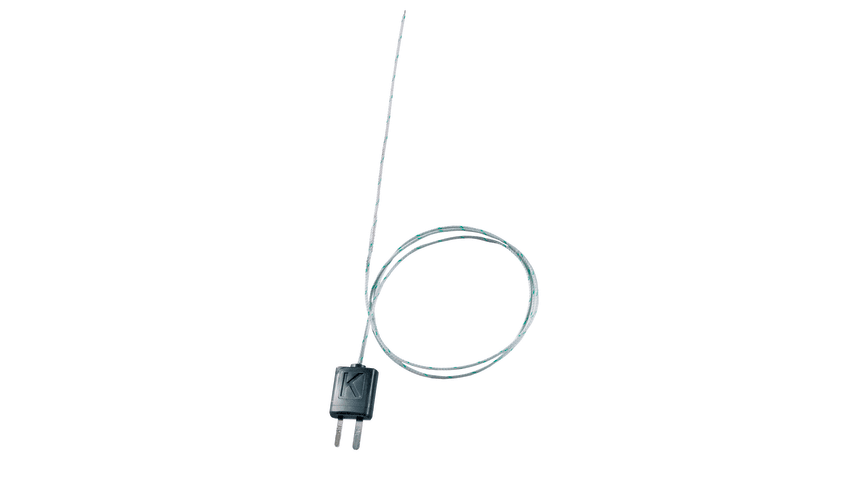 Thermocouple with TC adapter, flexible, 800 mm long