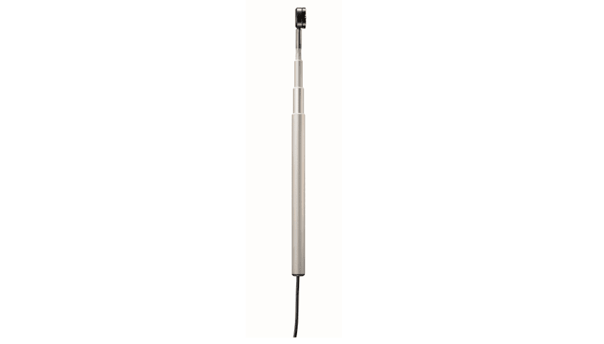 Flat head surface probe with telescopic handle max. 680 mm