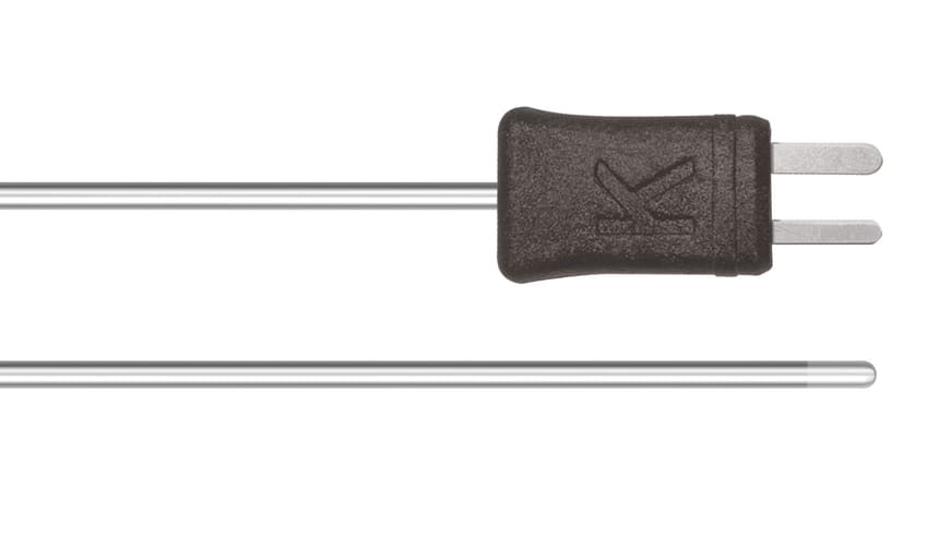 Immersion measurement tip, flexible, for measurements in air