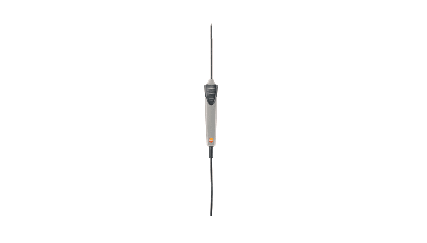 Robust, waterproof Pt100 immersion/penetration probe