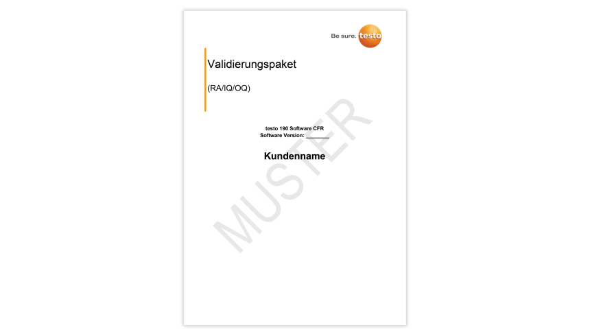 GMP-konforme IQ/OQ Dokumentation