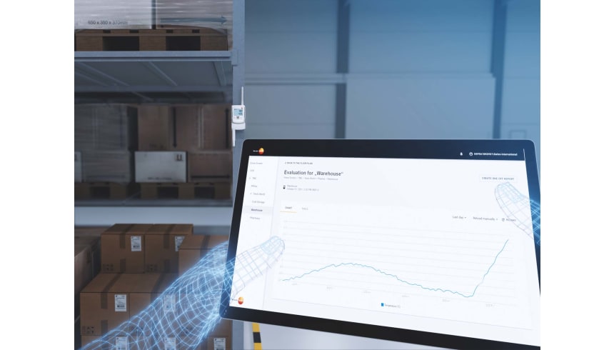application testo Saveris storage