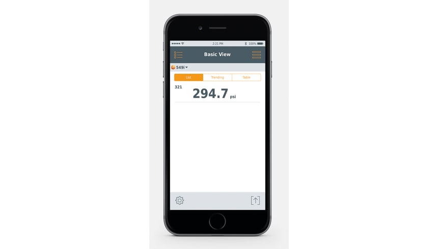 app screenshot testo 549i