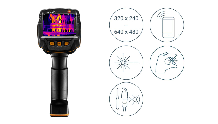 testo 883 kit thermal imager
