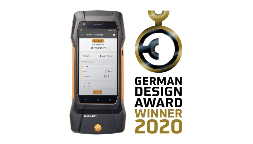 testo 400 German Design Award