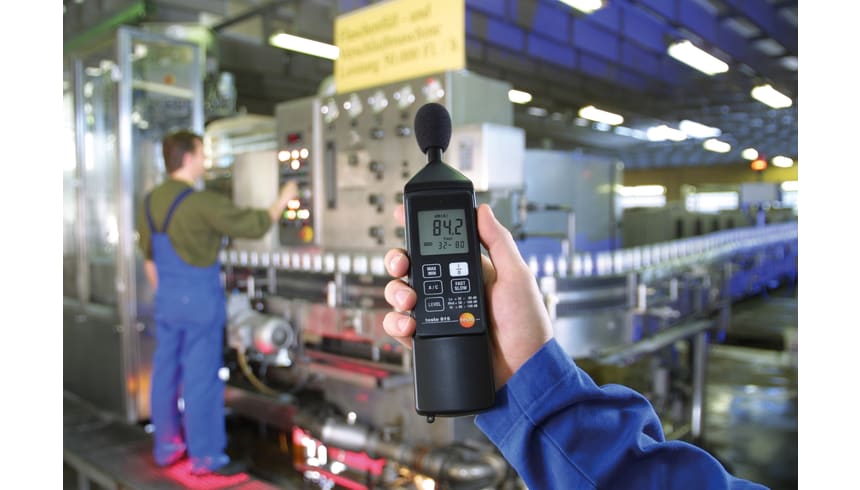 testo 815 geluidsmeetinstrument