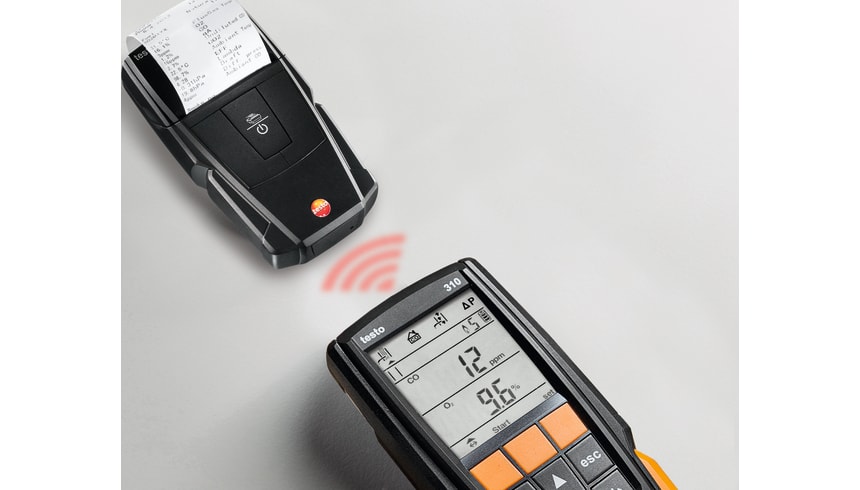 testo 310 and IR Printer