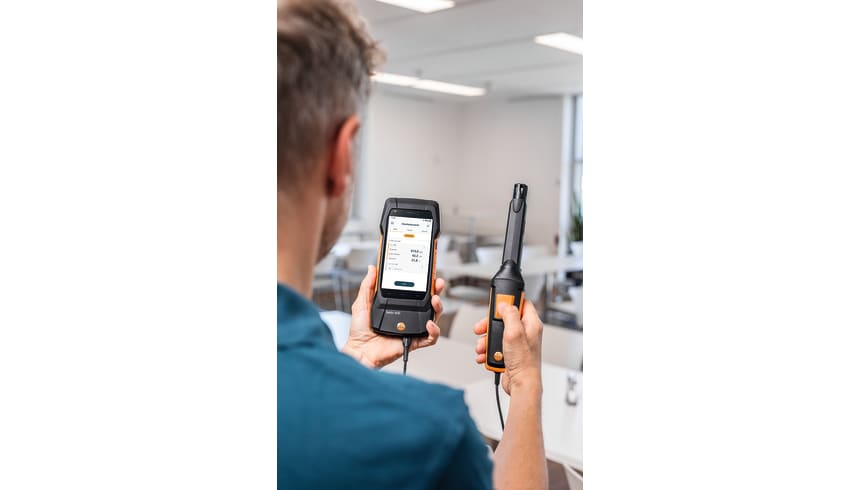 testo 400 IAQ and comfort kit with tripod