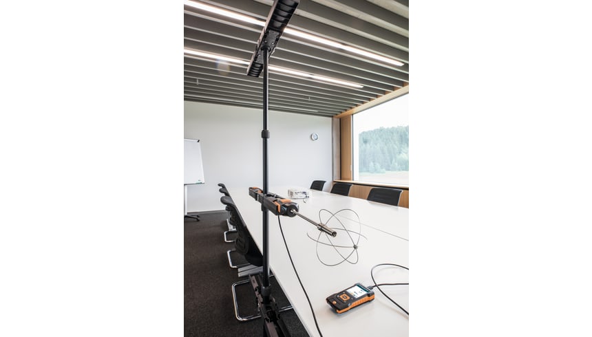 Determining the degree of turbulence with turbulence probe and testo 440