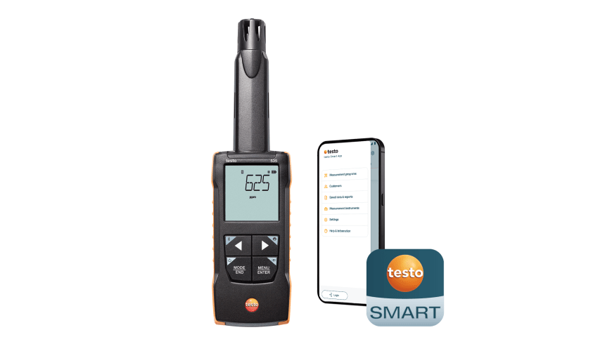 testo 535 Cyfrowy miernik CO₂ 