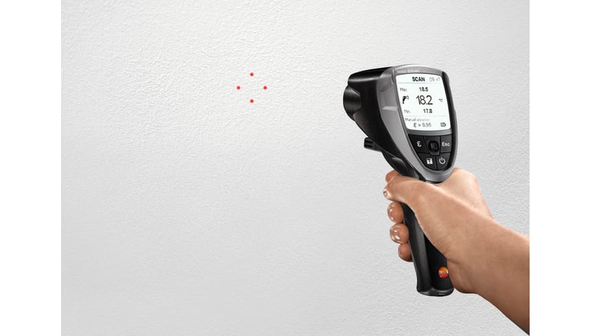 testo 835-H1 infrarood temperatuurmeetinstrument