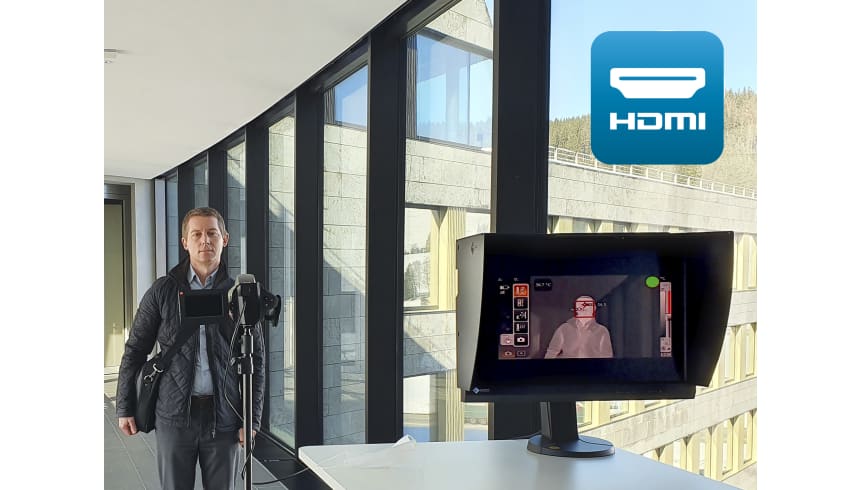 testo 890 FeverDetection kit aplicación