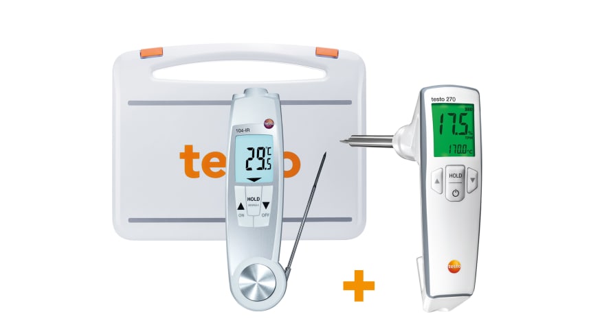 Cooking oil-temperature kit