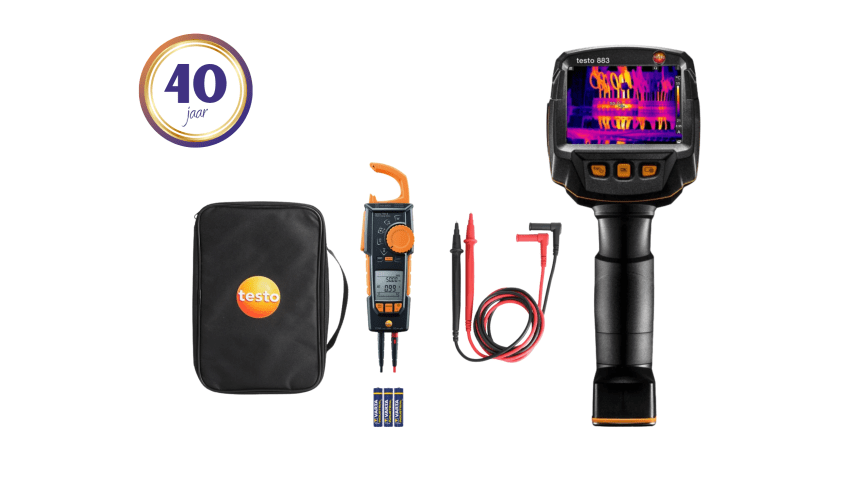 testo 883 anniversary set electrical maintenance