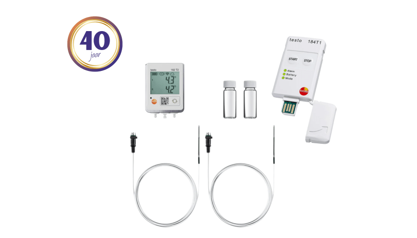 testo-162 anniversery set cold chain monitoring
