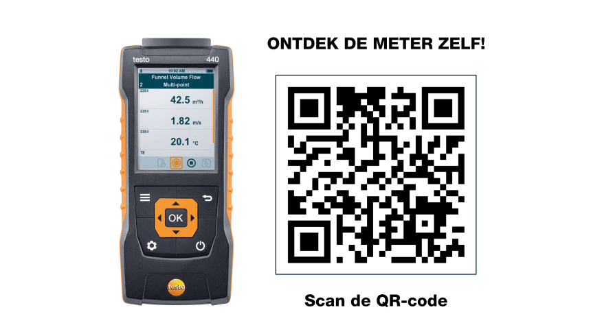testo 440 3D-QR-code