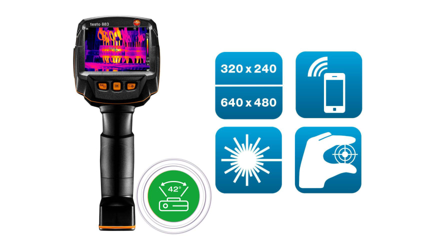 testo 883 thermal imager
