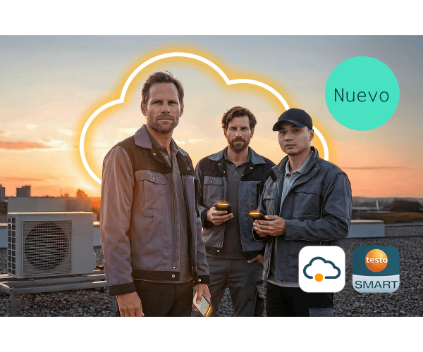 Nube de HVAC/R testo Smart Conntect