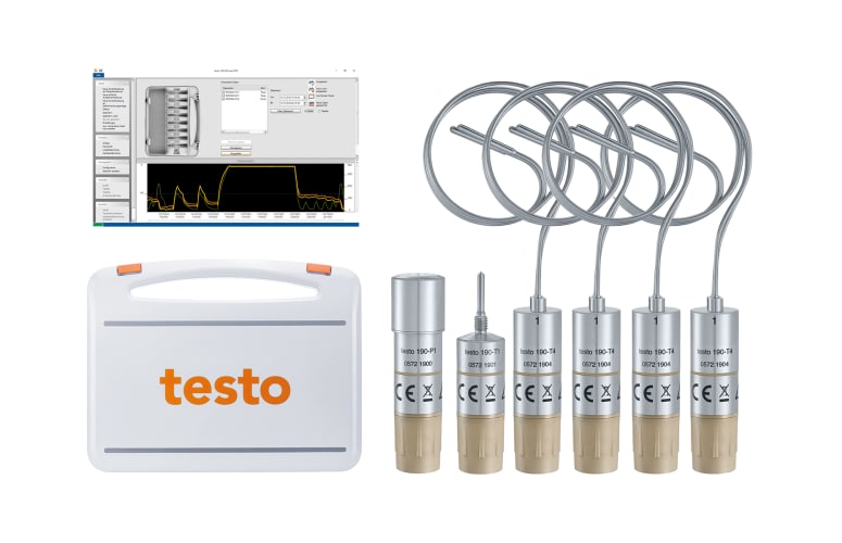 testo 190 Sterilisatoren-Set M