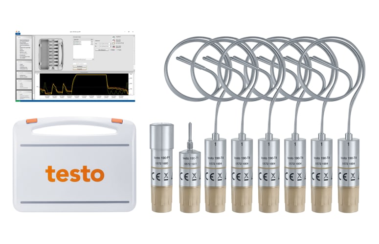 testo 190 Sterilisatoren Set XL
