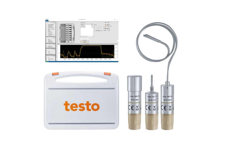 testo 190  Sterilisatoren-Set XS