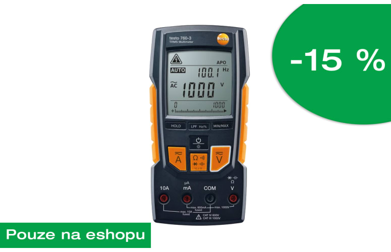 testo 760-3 Digital multimeter