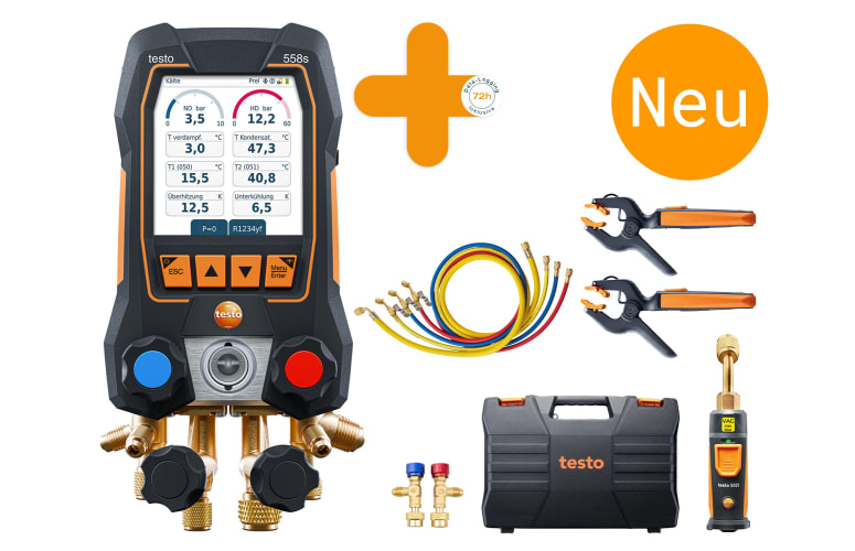 testo 558s Smart Vakuum Set F&uuml;llschlauche
