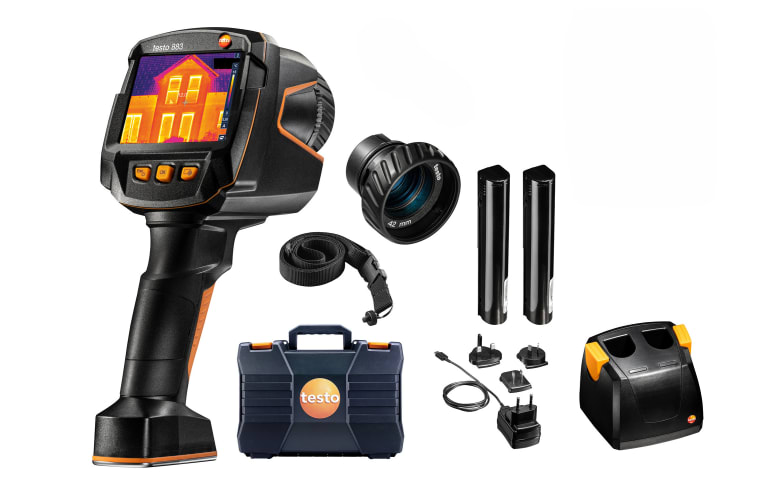 Kit c&acirc;mara termogr&aacute;fica testo 883-2