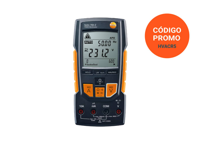 Mult&iacute;metro digital testo 760-2 en promoci&oacute;n