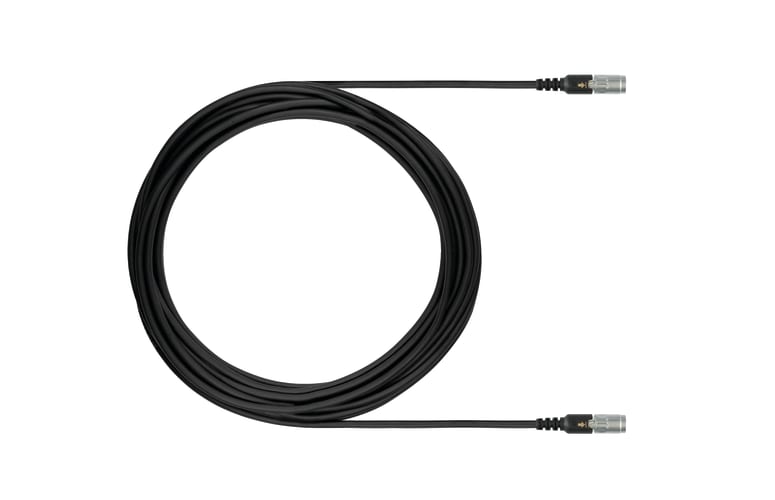 Connection cable with bayonet fitting