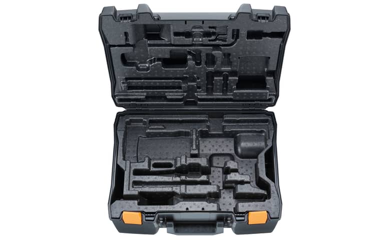 Transport case for IAQ and comfort level measurements