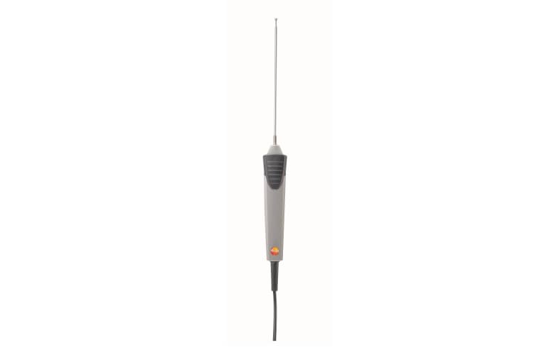 Efficient, waterproof surface probe with small measurement head