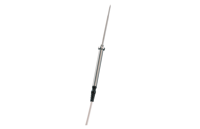 Stainless steel food probe (IP67) with PUR cable