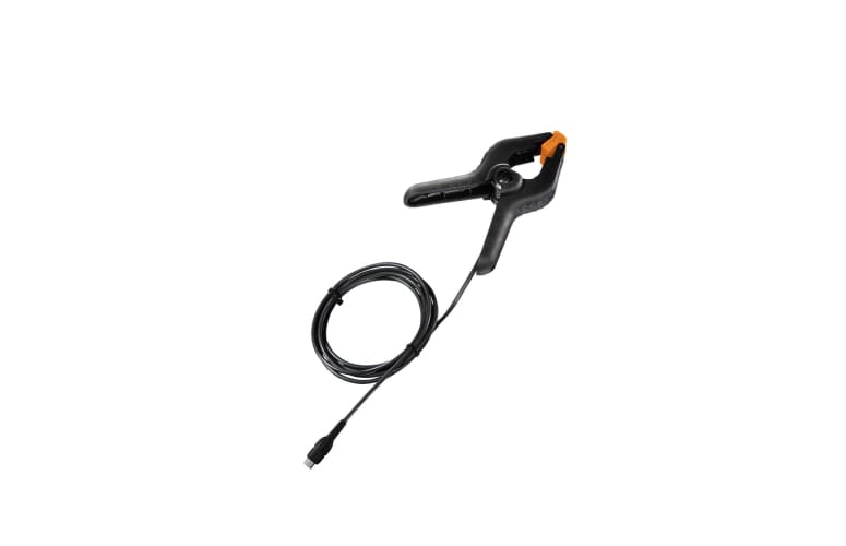 Clamp probe with NTC temperature sensor for measurements on pipes (Ø 6-35 mm)