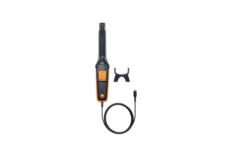 CO2 probe (digital) including temperature and humidity sensor, wired