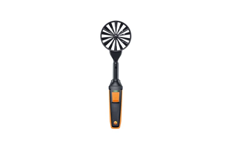Flügelrad-Sonde (Ø 100 mm, digital) mit Bluetooth® inkl. Temperatursensor