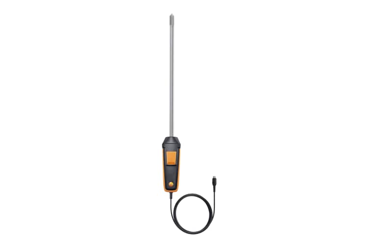 Sonda de temperatura y humedad robusta (digital) - para temperaturas hasta de +180 &deg;C, con cable