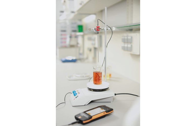Aplicaci&oacute;n sonda de laboratorio con recubrimiento de vidrio (digital)