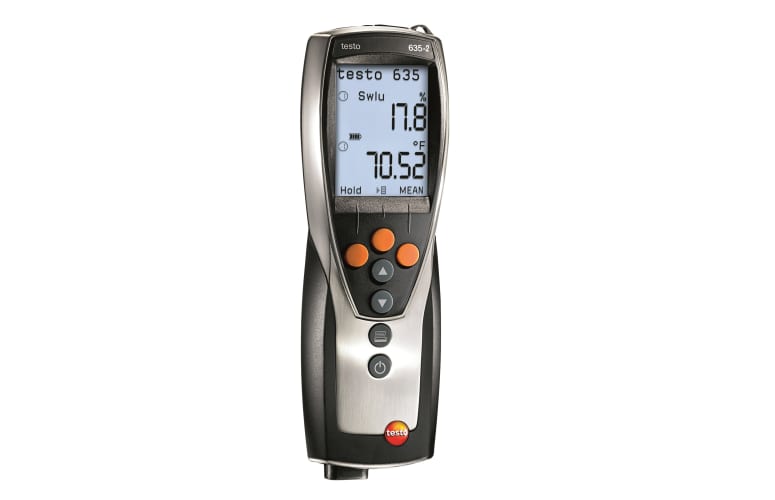 testo 635-2 vocht- en temperatuurmeter