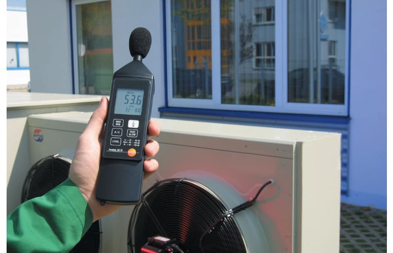 testo 815 geluidsmeetinstrument