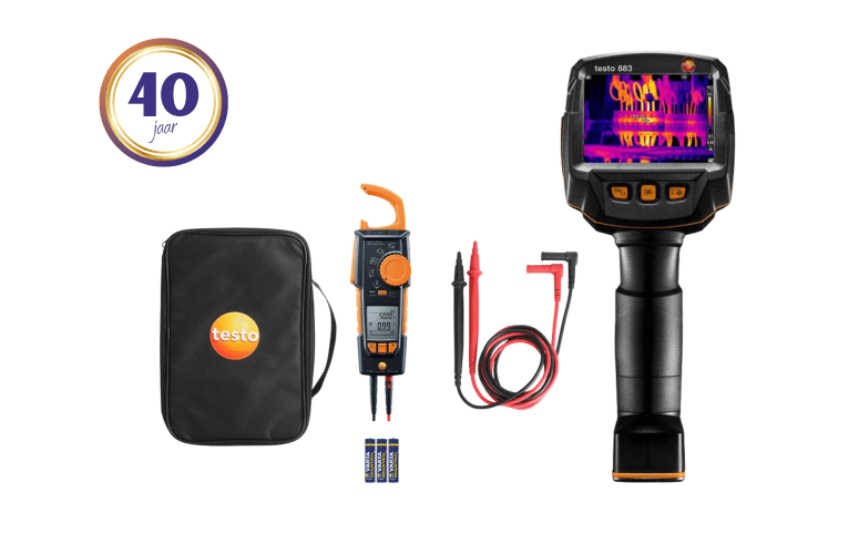 testo 883 anniversary set electrical maintenance