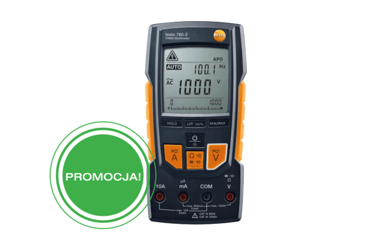 testo 760-3 multimetr cyfrowy