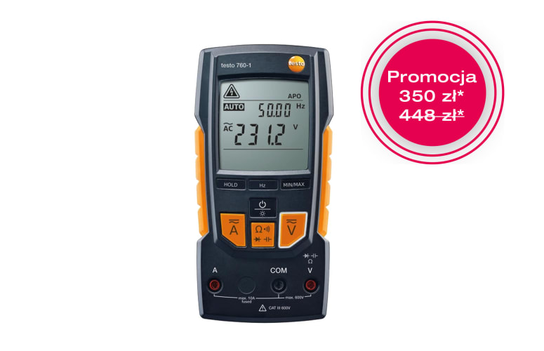 testo 760-1 multimetr cyfrowy 