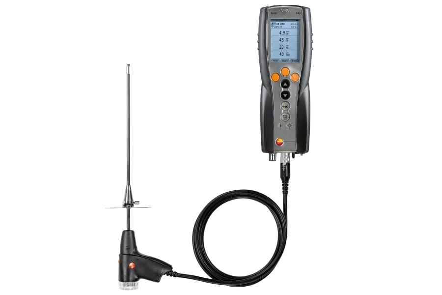 Analizador de combustión testo 340