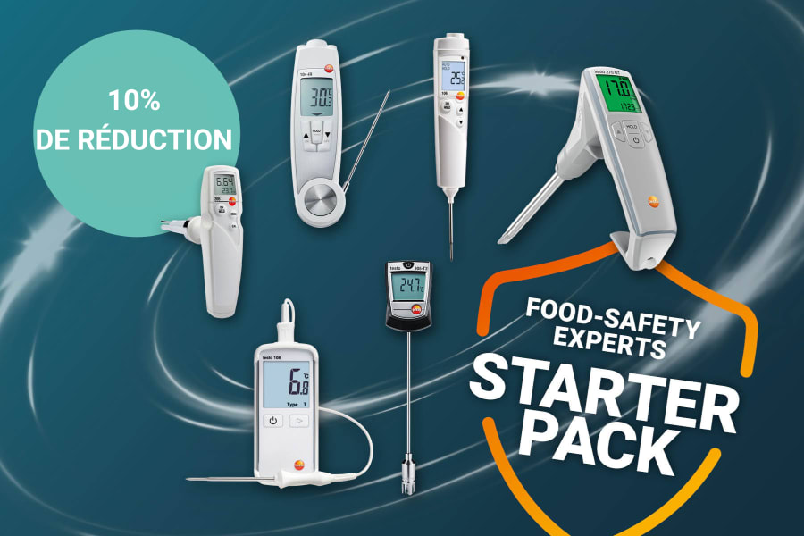 Kit de démarrage professionnel pour la sécurité des aliments