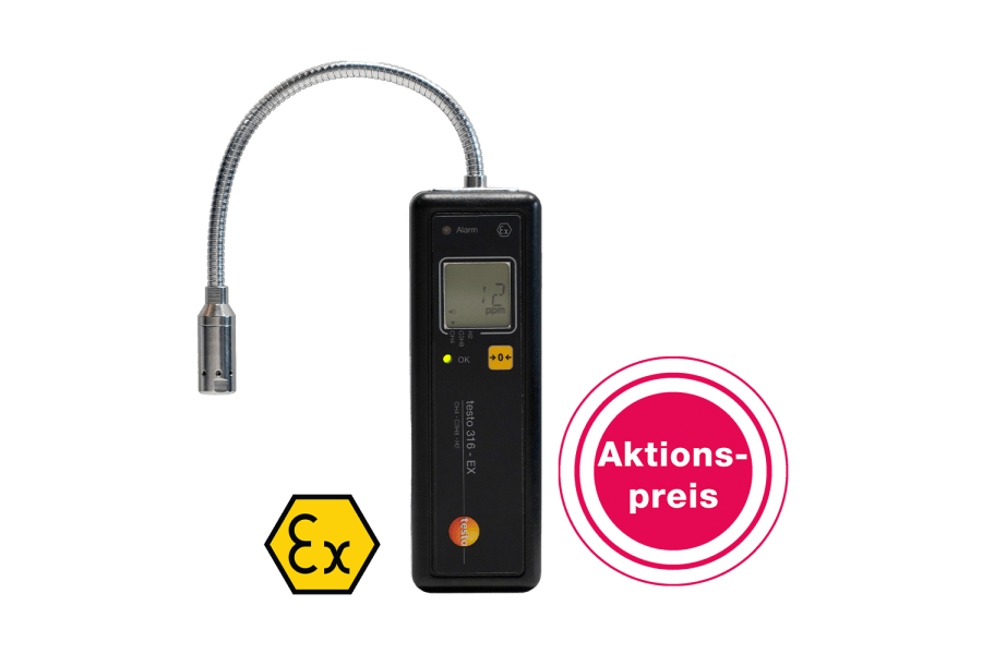Gaslecksuchgerät testo 316-EX zum Aktionspreis