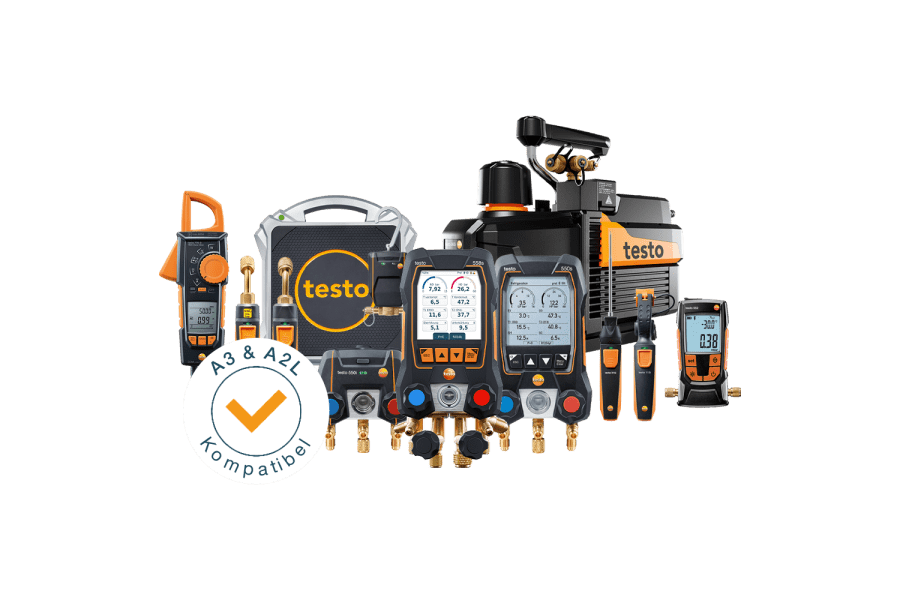 Testo Kältemesstechnik A3 ready